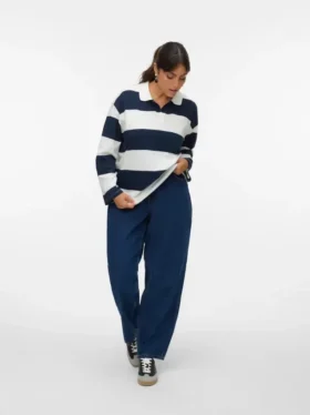 Vmcestelle High Rise Barrel Fit Jeans
