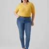 Vmcfanya Mid Rise Slim Fit Jeans