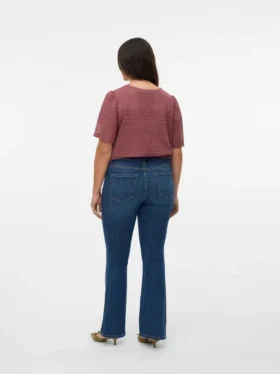 Vmcflash Mid Rise Flared Fit Jeans