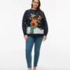 Vmcfrostydeer Knitted Pullover