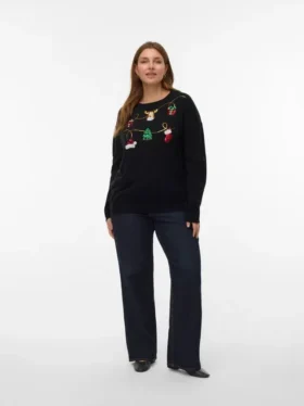 Vmcglitter Knitted Pullover