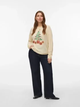 Vmcglitter Knitted Pullover