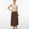 Vmcilla High Waist Long Skirt