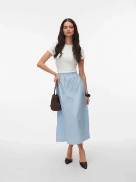 Vmcilla High Waist Long Skirt