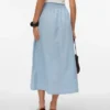 Vmcilla High Waist Long Skirt