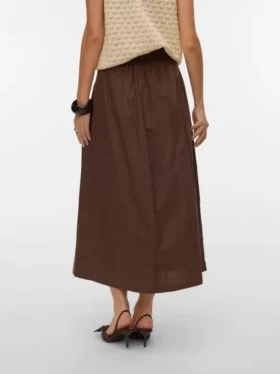 Vmcilla High Waist Long Skirt
