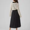 Vmcilla High Waist Long Skirt