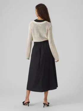 Vmcilla High Waist Long Skirt