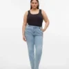 Vmcisa High Rise Mom Fit Jeans