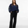 Vmcjadina Mid Waist Trousers