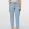Vmcjakie Mid Rise Straight Fit Jeans