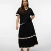 Vmcjenna Mid Waist Long Skirt