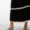 Vmcjenna Mid Waist Long Skirt