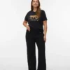 Vmckayla High Rise Wide Leg Fit Jeans