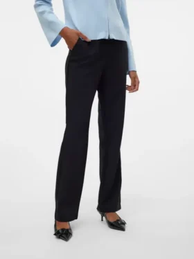 Vmclair Mid Waist Trousers