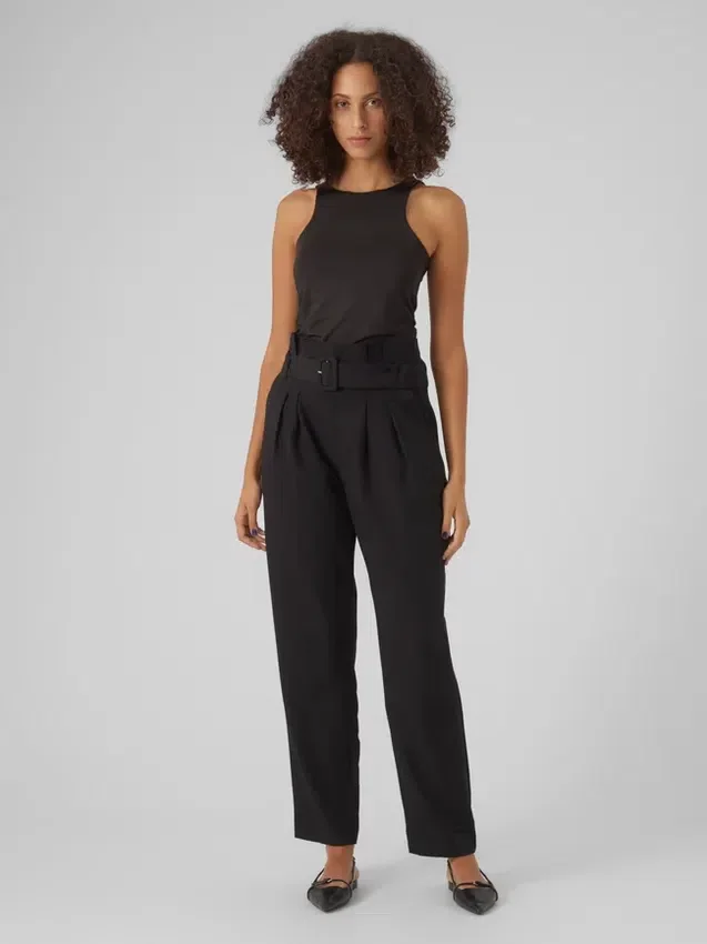 Vmclea High Rise Trousers Vmclea High Rise Trousers