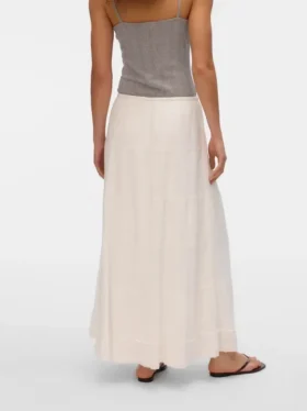Vmclementine High Waist Long Skirt