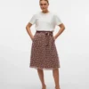 Vmclementine High Waist Midi Skirt