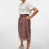 Vmclementine High Waist Midi Skirt
