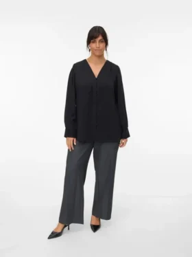 Vmcleo High Waist Trousers