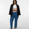 Vmclusia High Rise Mom Fit Jeans