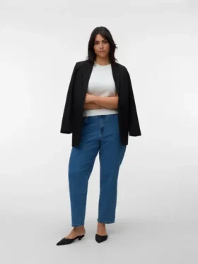 Vmclusia High Rise Mom Fit Jeans