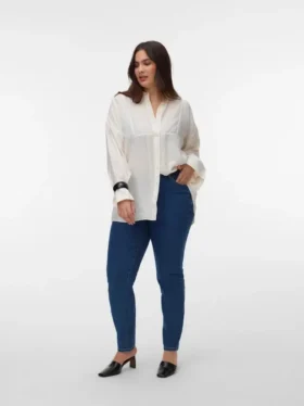 Vmclusia High Waist Slim Fit Jeans