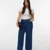 Vmclusia High Waist Wide Leg Fit Jeans