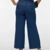 Vmclusia High Waist Wide Leg Fit Jeans