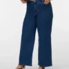 Vmclusia High Waist Wide Leg Fit Jeans