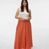 Vmcmira Mid Waist Long Skirt