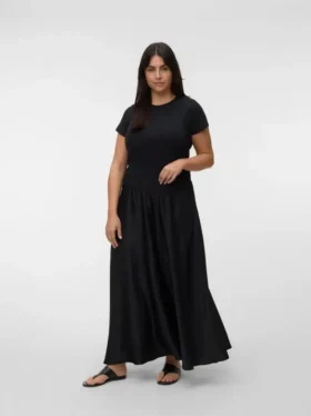 Vmcmira Mid Waist Long Skirt