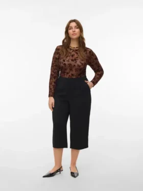 Vmcoco Mid Waist Trousers