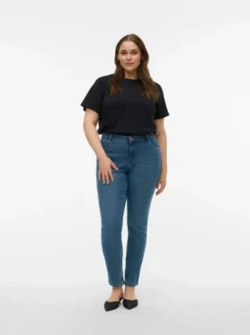 Vmcpaige Mid Rise Skinny Fit Jeans