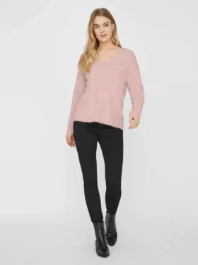 Vmcrewlefile Knitted Pullover