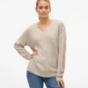 Vmcrewlefile Knitted Pullover