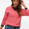 Vmcrewlefile Knitted Pullover