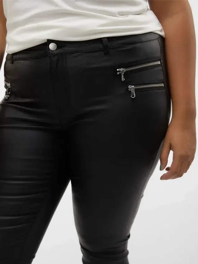Vmcseven Mid Waist Trousers Vmcseven Mid Waist Trousers