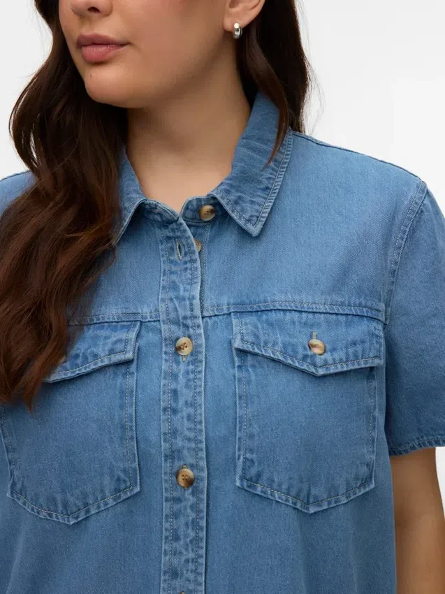Vmcsigga Denim Shirt Vmcsigga Denim Shirt