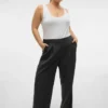 Vmcsilje Mid Waist Trousers Vmcsilje Mid Waist Trousers