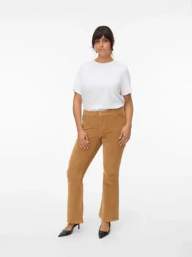 Vmcsiri Mid Rise Corduroy Trousers