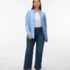 Vmcstellastretch Mid Rise Wide Leg Fit Jeans