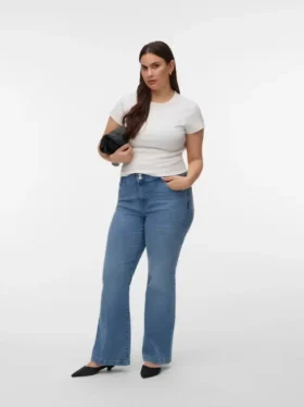 Vmctanna High Rise Flared Fit Jeans