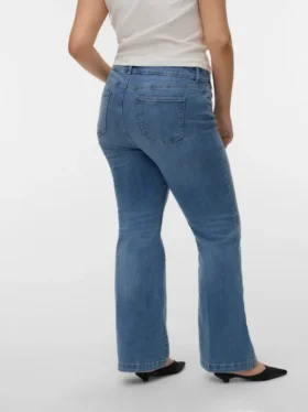 Vmctanna High Rise Flared Fit Jeans