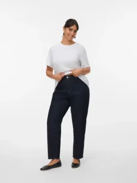 Vmctessa High Rise Mom Fit Jeans