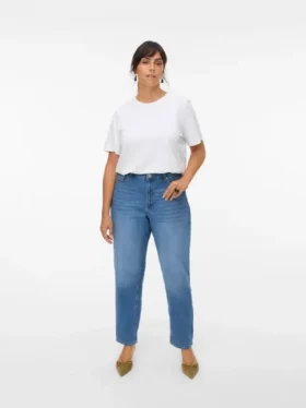 Vmctessa High Rise Mom Fit Jeans
