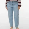 Vmctessa High Rise Mom Fit Jeans