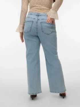Vmctessa High Rise Straight Fit Jeans