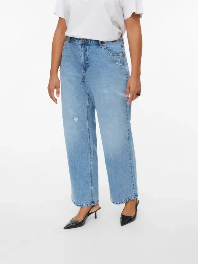 Vmctessa High Rise Straight Fit Jeans Vmctessa High Rise Straight Fit Jeans