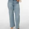 Vmctessa High Rise Straight Fit Jeans